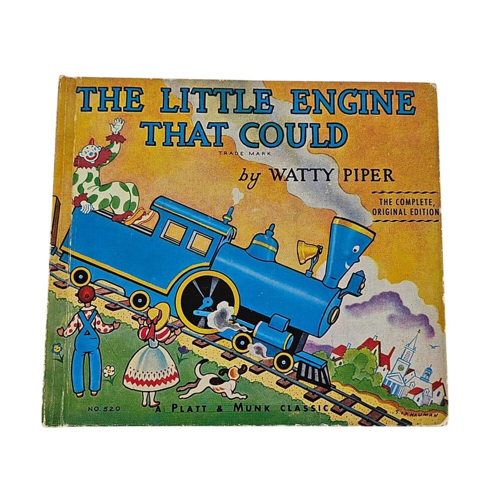 THE LITTLE ENGINE THAT COULD BY WATTY PIPER 1983 PRINT HARDBACK CHILDREN’S BOOK
